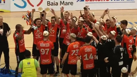 Handbal Masculin Liga Zimbrilor: Minaur Baia Mare a câștigat cu Oradea și obține acasă, în aplauzele suporterilor săi, iarăși, medaliile de argint!