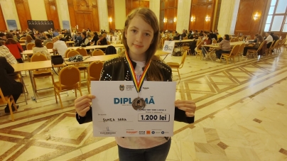 Bucharest Grand Prix Rapid: Sara Șunea, campioană a Maramureșului, a obținut o superbă performanță! Un argint la campionat, la categoria de vârstă!