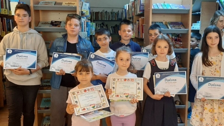 De Ziua Copilului: Biblioteca Județeană Baia Mare a premiat „Cel mai bun şi Cel mai fidel cititor”