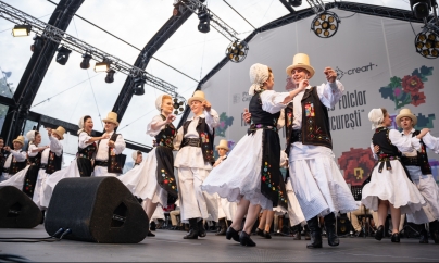 Ansamblul Folcloric Național ”Transilvania” a participat la Festivalul Internațional de Folclor „Muzici și Tradiții în București”