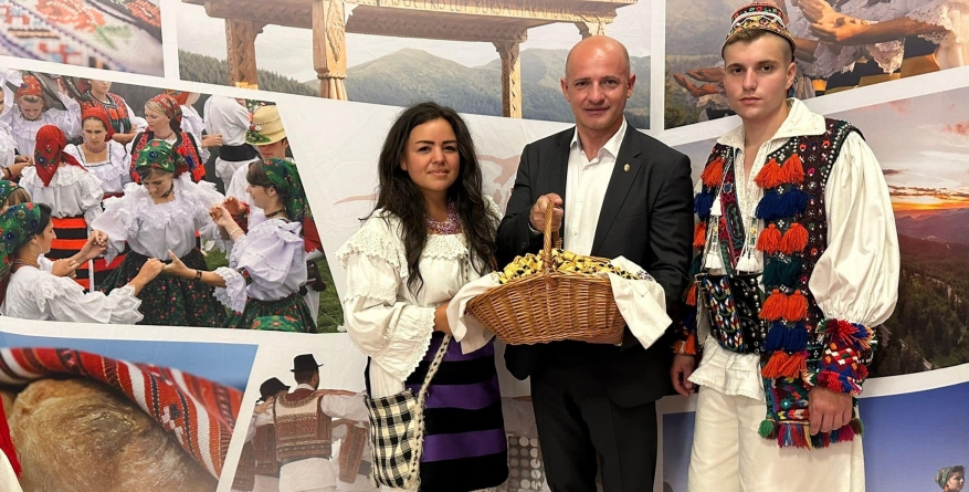 Tradițiile şi produsele autentice din Maramureș au fost prezente la Palatul Parlamentului