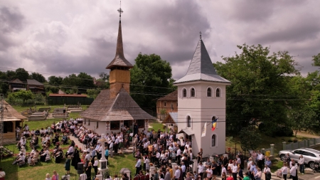 A fost târnosită biserica Parohiei Ortodoxe Berchez