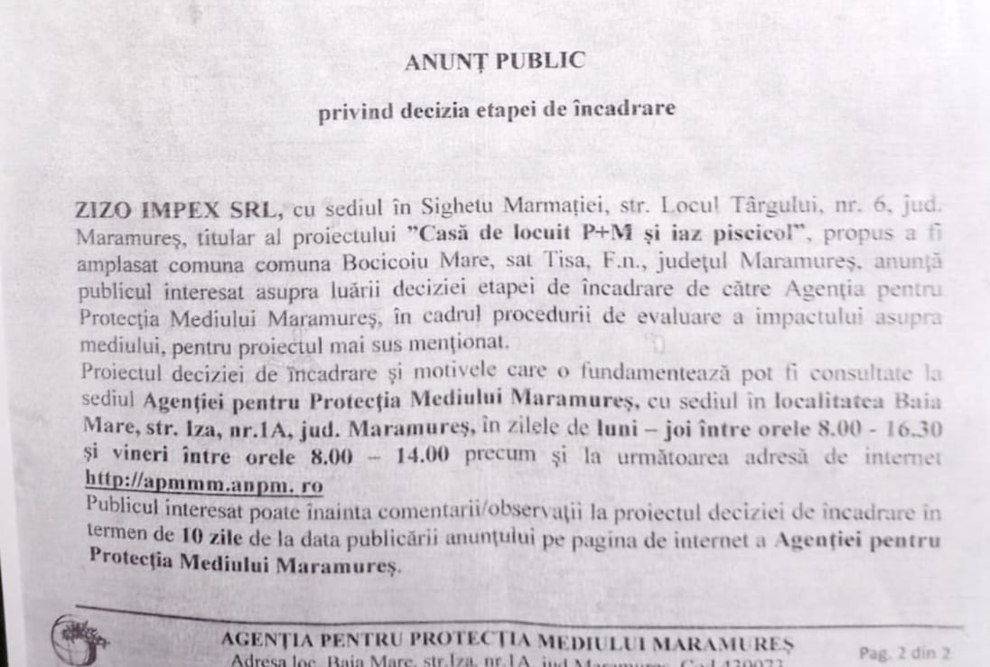 Anunț publicitar 08.06.2023