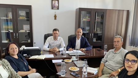 Delegație ucraineană, în vizită, în comuna Bârsana