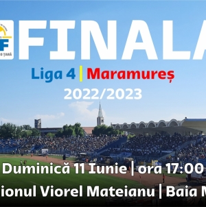 Liga 4: Finala Campionatului, pe stadionul băimărean