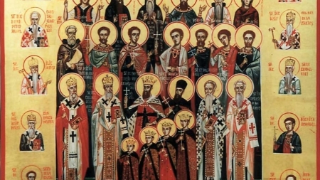 Credincioșii ortodocși, în sărbătoare: Duminica Sfinților Români