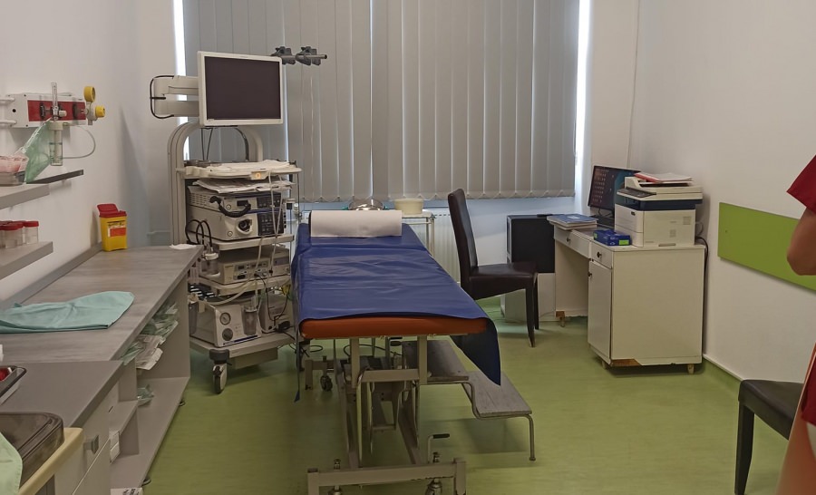 Compartimentul de Gastroenterologie din cadrul Spitalului Județean Baia Mare funcționează într-un spațiu nou, modern