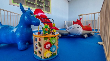 Jucării sigure pentru copii la aerogara maramureșeană
