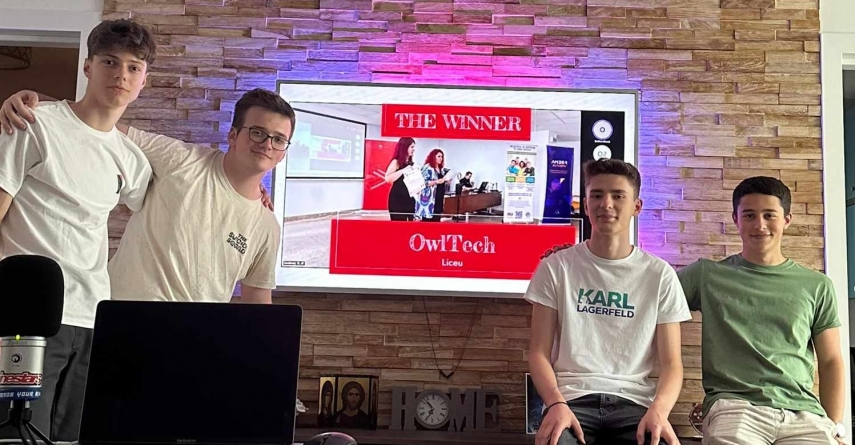 Aplicație realizată de patru elevi din Maramureș: Au câștigat premiul întâi la nivel național, iar acum vor să revoluționeze viitorul cu planul lor