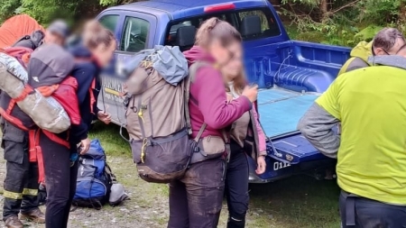 9 turiști rătăciți, salvați în Munții Rodnei