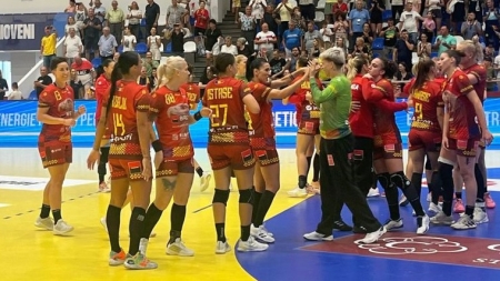 Handbal Feminin: 4 jucătoare de la Minaur Baia Mare, printre marcatoarele la echipele naționale, în „dubla” disputată acum, între România și Spania