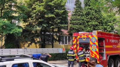 Intervenție ISU: 12 locatari evacuați în Maramureș