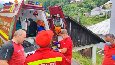 Intervenție a salvatorilor montani în orașul Cavnic