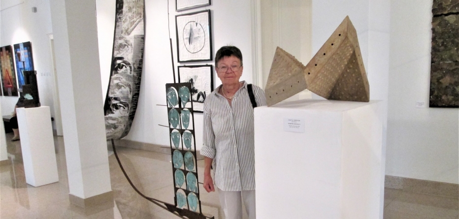 Lucrarea cunoscutei artiste Judit Crăciun, „Geometria spațială V”, a fost achiziționată de Muzeul Național de Artă Contemporană