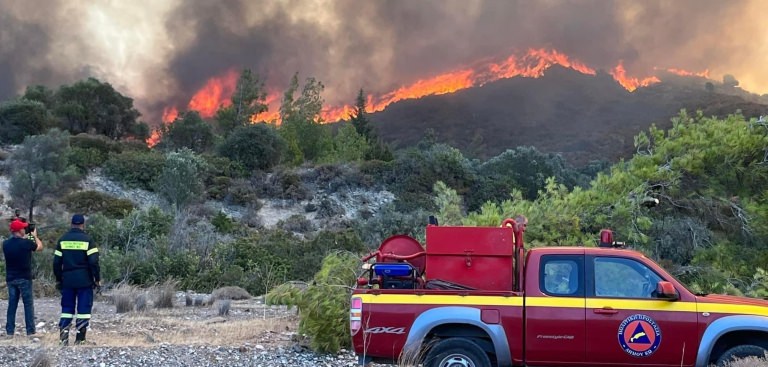 Incendiile puternice din Rodos, mărturii ale maramureșenilor: În vacanță, pe insulă, un masterchef băimărean descrie care este situația, în prezent