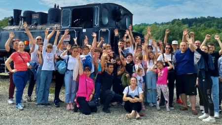 Vacanță superbă pentru copiii găzduiți în Bârsana, de polițiștii de frontieră