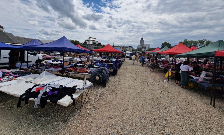 Produse de sezon și perspective în Piața Agroalimentară din Târgu Lăpuș: „Nici nu am putut să cred vreodată în viață că o să scadă atât de mult vânzarea”