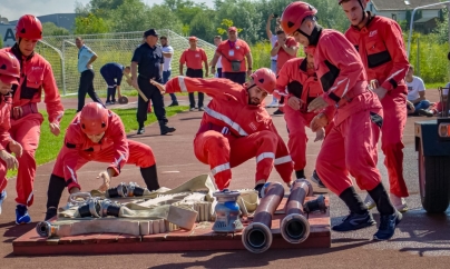 Pompierii voluntari din Mireșu Mare au obținut locul I la etapa națională a concursurilor profesionale ale SVSU și SPSU