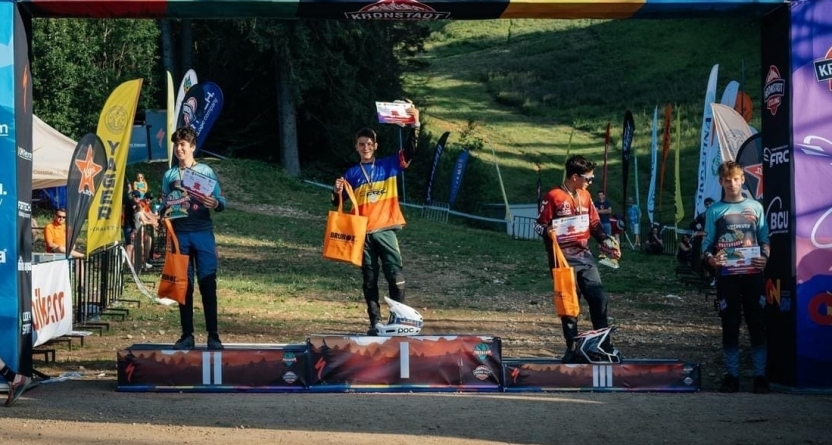 Băimăreanul Matei Huțanu, locul I la competiția „Up to Postăvaru”, ediția a III-a