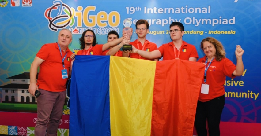 România s-a clasat pe locul 1 în lume la Olimpiada Internațională de Geografie; Medalii de aur și argint pentru elevii români