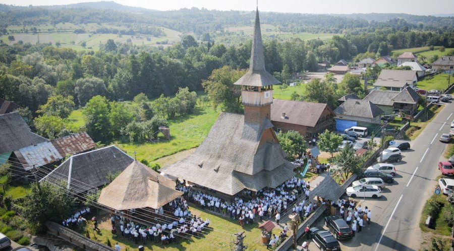 Slujire arhierească la Parohia Ortodoxă Călinești