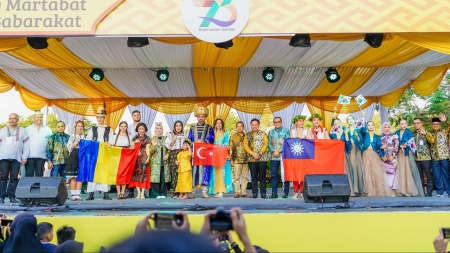 Palatul Copiilor Baia Mare a reprezentat cu cinste Maramureșul la Festivalul Internațional de Turism Cultural, care a avut loc în Indonezia