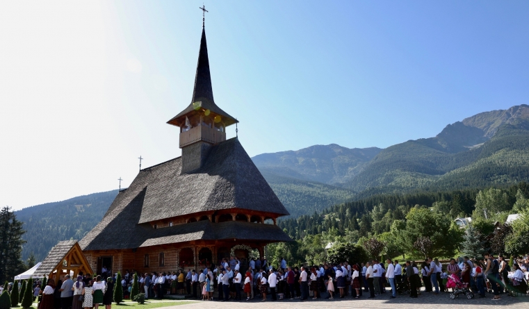 A fost hramul Mănăstirii Borșa-Pietroasa (FOTO)