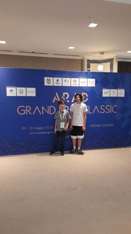 Băimărenii Kumar Amrit și Alex Chira au obținut rezultate notabile la turneul de șah Arad Grand Prix Classic