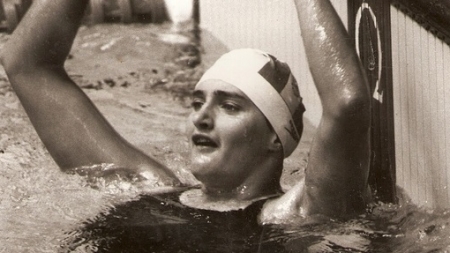 Acum 39 de ani: Anca Pătrășcoiu, câștigătoarea primei medalii olimpice din istoria natației românești; La origini, uriașa sportivă este băimăreancă