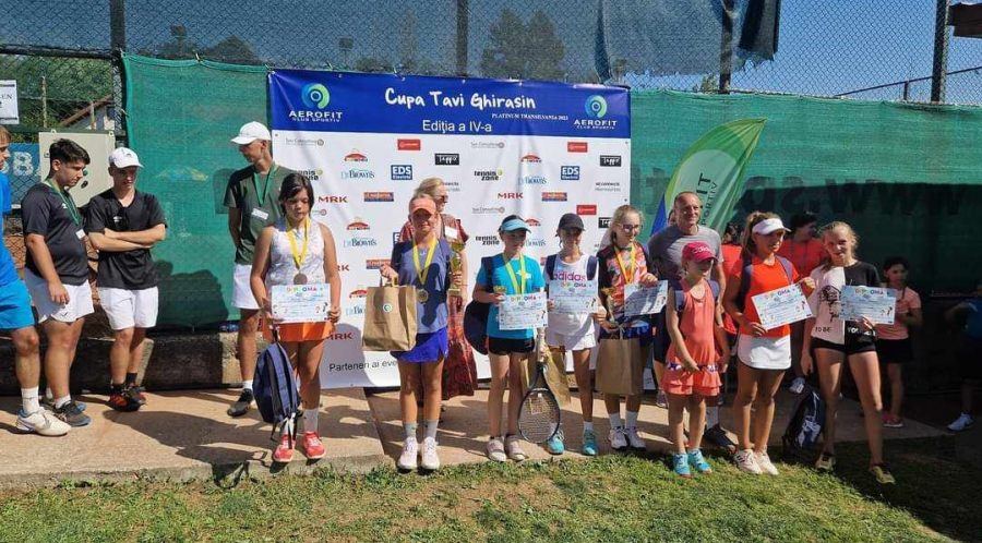 Cupa „Tavi Ghirasin”, ediția 4, Baia Mare: Lista câștigătorilor din weekend la turneul special de tenis, destinat copiilor, „Platinum Transilvania”