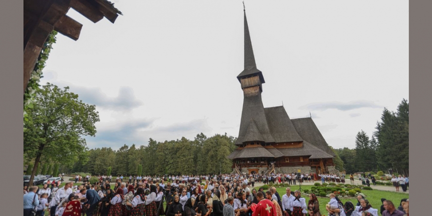 A fost hram la Mănăstirea Săpânța – Noul Peri; PS Timotei Sătmăreanul s-a aflat în mijlocul credincioșilor