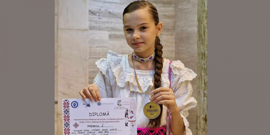 Maramureșeanca Raisa Vlășan, premiul I la Festivalul-Concurs Național de Folclor “La fântana dorului”