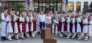 Ansamblul Folcloric „Cercănelul” din Borșa pleacă în cea de-a II-a ediție a turneului internațional „Dor de-acasă”