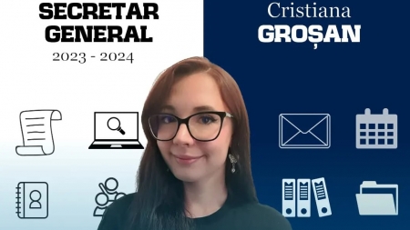 Maramureșeanca Cristiana Groșan, aleasă în noul Birou de Conducere, din 2023-2024, al Ligii Studenților Chimiști din Timișoara, ca secretar general