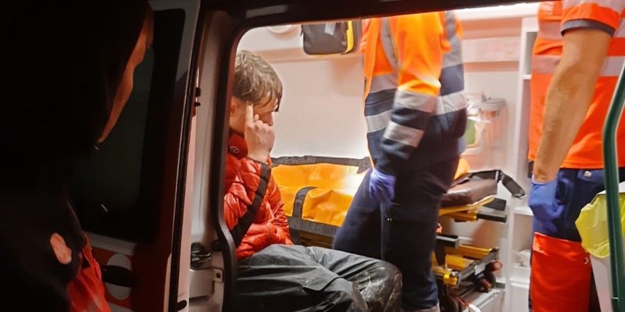 Tânăr ucrainean rătăcit, recuperat de salvatorii maramureșeni