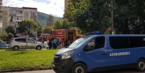 Deflagrație puternică într-un apartament din Sighetu Marmației