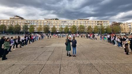 În Baia Mare a avut loc prima ediție a marșului „Împreună pentru siguranța femeilor”