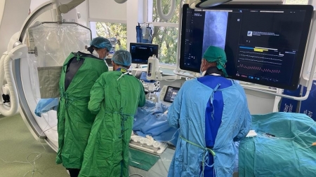 Alte două proceduri EVAR realizate cu succes la Spitalul Județean Baia Mare