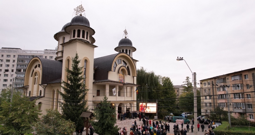 Biserica „Înălțarea Domnului” din Baia Mare a fost târnosită în această duminică