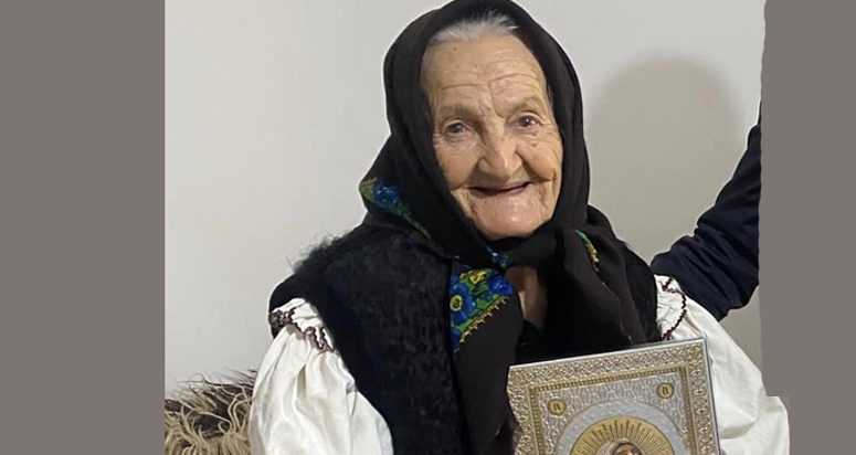 Anivesare specială: Ileana Pop din Bârsana a împlinit 100 de ani