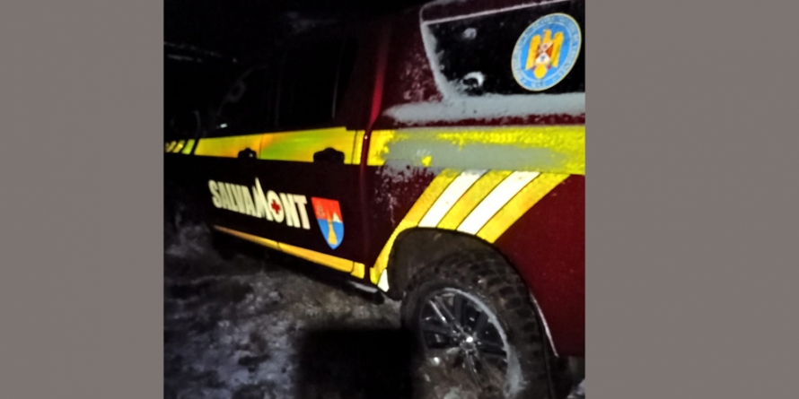 Salvatorii montani maramureșeni au acționat pentru a recupera un ucrainean rătăcit în Munții Maramureșului
