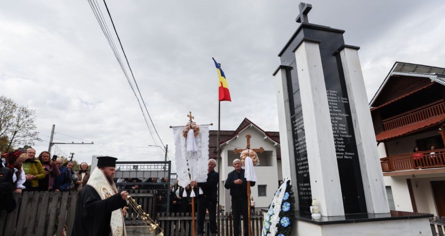 La Moisei: Parastas pentru cei 29 de eroi martiri împuşcați în 14 octombrie 1944
