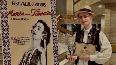 Daniel Breban a adus în Maramureș premiul III al Festivalului Concurs “Maria Tănase”