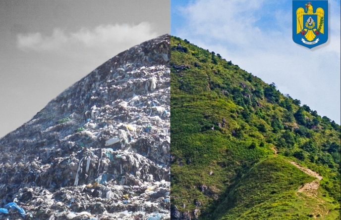 Acțiune de ecologizare a Barajului Firiza de Ziua Jandarmeriei Montane