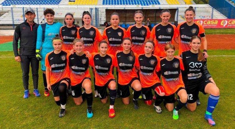 Reușite frumoase pentru pentru echipele ACS Fotbal Feminin Baia Mare
