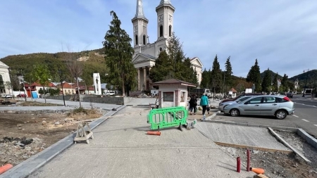 Baia Sprie: Lucrări importante derulate în centru