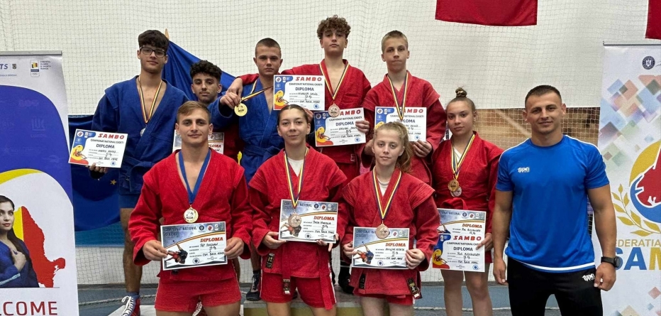 Campionatul Național de Sambo, ediția 2023, Cadeți și Seniori, la Arad: CSM Baia Mare a obținut, în concurs, 11 medalii în total, din care 4 de aur