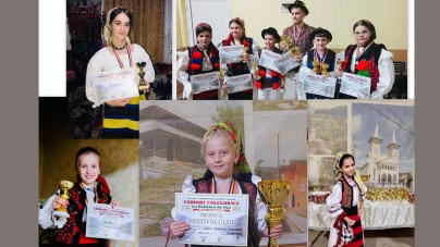 Premii deosebite obținute de elevii Școlii de Artă „Gheorghe Chivu” Sighet la Festivalul Concurs Național de Muzică Populară „Comori Folclorice”