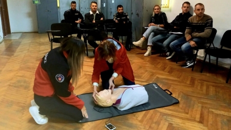 Angajații Penitenciarului Baia Mare învață primul ajutor