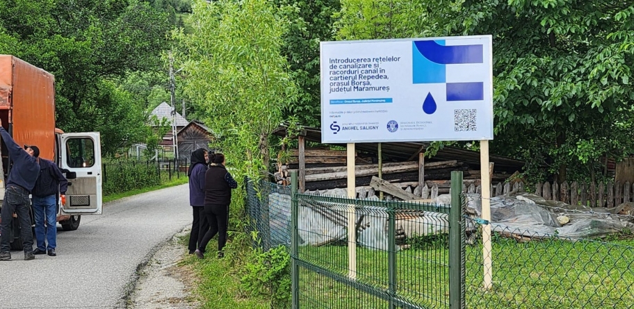 Lucrări prioritare în cartierul Repedea din Borșa